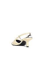 Burberry Chisel Sling Back Pump in Daffodil, view 3, click to view large image.