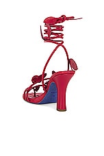 Burberry Ivy Flora Sandal in Scarlett, view 3, click to view large image.