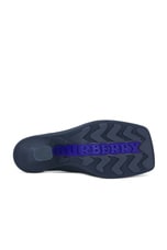 Burberry Rubber Highland Mule in Lake, view 6, click to view large image.