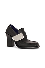 Burberry London Shield Pump in Black, view 2, click to view large image.