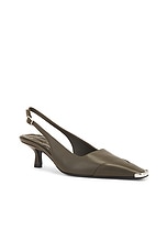 Burberry Slingback Pump in Loch, view 2, click to view large image.