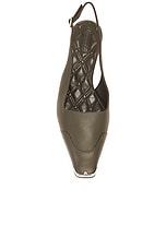 Burberry Slingback Pump in Loch, view 4, click to view large image.