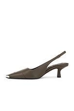 Burberry Slingback Pump in Loch, view 5, click to view large image.