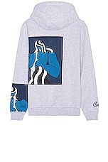 By Parra Self Defense Hoodie in Heather Grey, view 2, click to view large image.