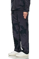 By Parra Clipped Wings Corduroy Pants in Greyish Blue, view 5, click to view large image.