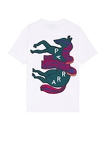By Parra Fancy Horse T-shirt in White, view 1, click to view large image.