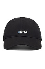 C2H4 Staff Uniform Logo Cap in Black, view 1, click to view large image.