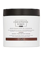 Christophe Robin Shade Variation Mask in Ash Brown, view 1, click to view large image.