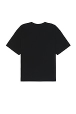 COMME des GARCONS BLACK x Nike Oversized Tee in Black, view 2, click to view large image.