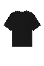 COMME des GARCONS BLACK X Nike Tee in Black, view 2, click to view large image.