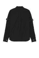 COMME des GARCONS BLACK Shirt in Black, view 2, click to view large image.