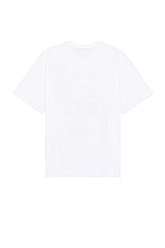 COMME des GARCONS BLACK x Nike Tee in White, view 2, click to view large image.