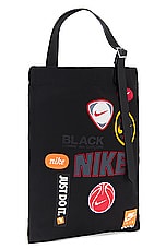 COMME des GARCONS BLACK x Nike Tote in Black, view 3, click to view large image.