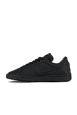 COMME des GARCONS BLACK X Nike Tennis Classic Sneaker in Black, view 5, click to view large image.
