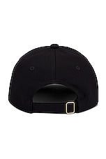 Casablanca Diamond Logo Patch Cap in Black, view 2, click to view large image.