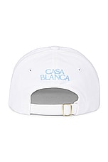 Casablanca Gradient Embroidered Cap in Unity Is Power, view 2, click to view large image.