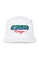 Casablanca Embroidered Cap in Casa Racing, view 1, click to view large image.