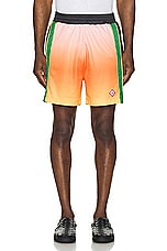 Casablanca Football Shorts in Gradient, view 5, click to view large image.