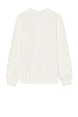 Casablanca Le Jeu Printed Sweatshirt in Off-white, view 2, click to view large image.