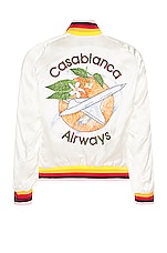Casablanca Souvenir Jacket in Orbite Au Tour De L'Orange, view 2, click to view large image.