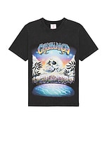 Casablanca La Premonition Hotfix Printed T-Shirt in La