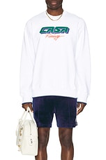 Casablanca Casa Racing 3d Printed Sweatshirt in Casa Racing, view 3, click to view large image.