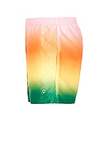 Casablanca Printed Swim Shorts in Gradient, view 3, click to view large image.