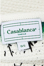 Casablanca Cotton Mini Crochet Bag in Green & Multi, view 5, click to view large image.