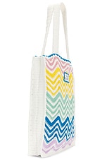 Casablanca Wave Crochet Bag in Gradient Wave, view 3, click to view large image.