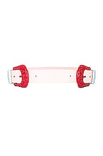 Casablanca Cowboy Belt in Pink Multi, view 1, click to view large image.