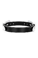 Casablanca Cowboy Belt in Black, view 2, click to view large image.