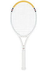 Casablanca Casa Sport Tennis Racket in White & Multi, view 1, click to view large image.