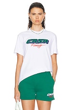 Casablanca Casa Racing T-shirt in Casa Racing, view 1, click to view large image.
