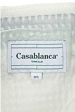 Casablanca Cotton Crochet Bag in Green, view 6, click to view large image.