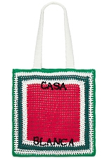 Casablanca Crochet Bag in Multi, view 1, click to view large image.