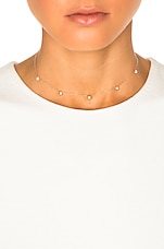 Carbon & Hyde Rose Chain Choker in Gold, view 2, click to view large image.