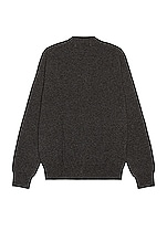 COMME des GARCONS PLAY Cardigan in Grey, view 2, click to view large image.