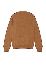 COMME des GARCONS PLAY Cardigan in Brown, view 2, click to view large image.
