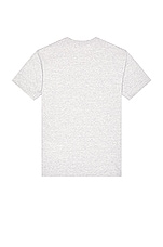 COMME des GARCONS PLAY Heart Logo Tee in Grey, view 2, click to view large image.