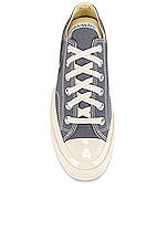 COMME des GARCONS PLAY Converse Chuck Taylor Low in Grey, view 4, click to view large image.