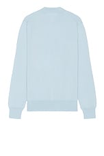 COMME des GARCONS SHIRT 2024 Polo Sweater in Light Blue, view 2, click to view large image.