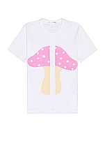 COMME des GARCONS SHIRT T-shirt in White, view 1, click to view large image.