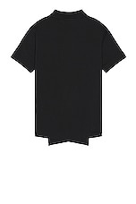 COMME des GARCONS SHIRT X Lacoste Polo in Black, view 2, click to view large image.