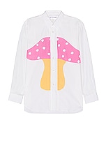 COMME des GARCONS SHIRT Shirt in White, view 1, click to view large image.