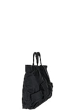 COMME des GARCONS SHIRT Multi Pocket Tote in Black, view 3, click to view large image.