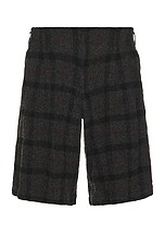 25SS Comme des Garçons Homme Plus shorts Brushed Wool Shorts in Off-White – SVRN