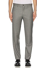 COMME des GARCONS Homme Plus Pencil Striped Pant in Grey & Pink, view 4, click to view large image.