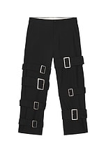 COMME des GARCONS Homme Plus Buckle Trousers in Black | FWRD