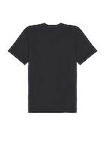 COMME des GARCONS Homme Plus Two Tone Tee in Black & Green, view 3, click to view large image.