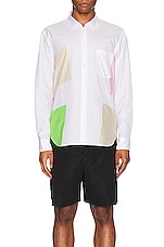 COMME des GARCONS Homme Plus Shirt in White, view 3, click to view large image.